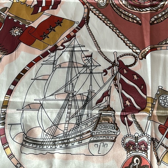 R-2241- Nautical Scarf Women's 100 % Polyester NWT - Picture 7 of 8